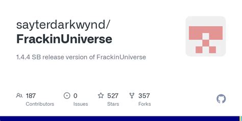 frackin universe|Releases · sayterdarkwynd/FrackinUniverse · GitHub.